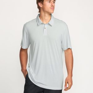 Eclipse Short Sleeve Polo Shirt - Ash Blue