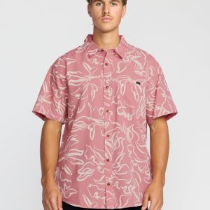 Sundays Short Sleeve Shirt - Faded Rose