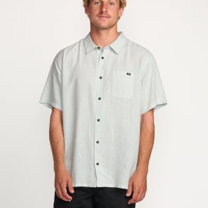 Ricardo Short Sleeve Shirt - Ash Blue