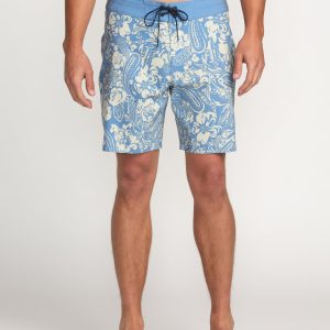 Good Times Pro Performance 18 Boardshorts - Carolina Blue