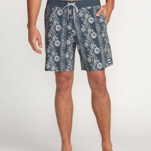 Sandtrax Lo Tide Boardshorts - Aged Indigo