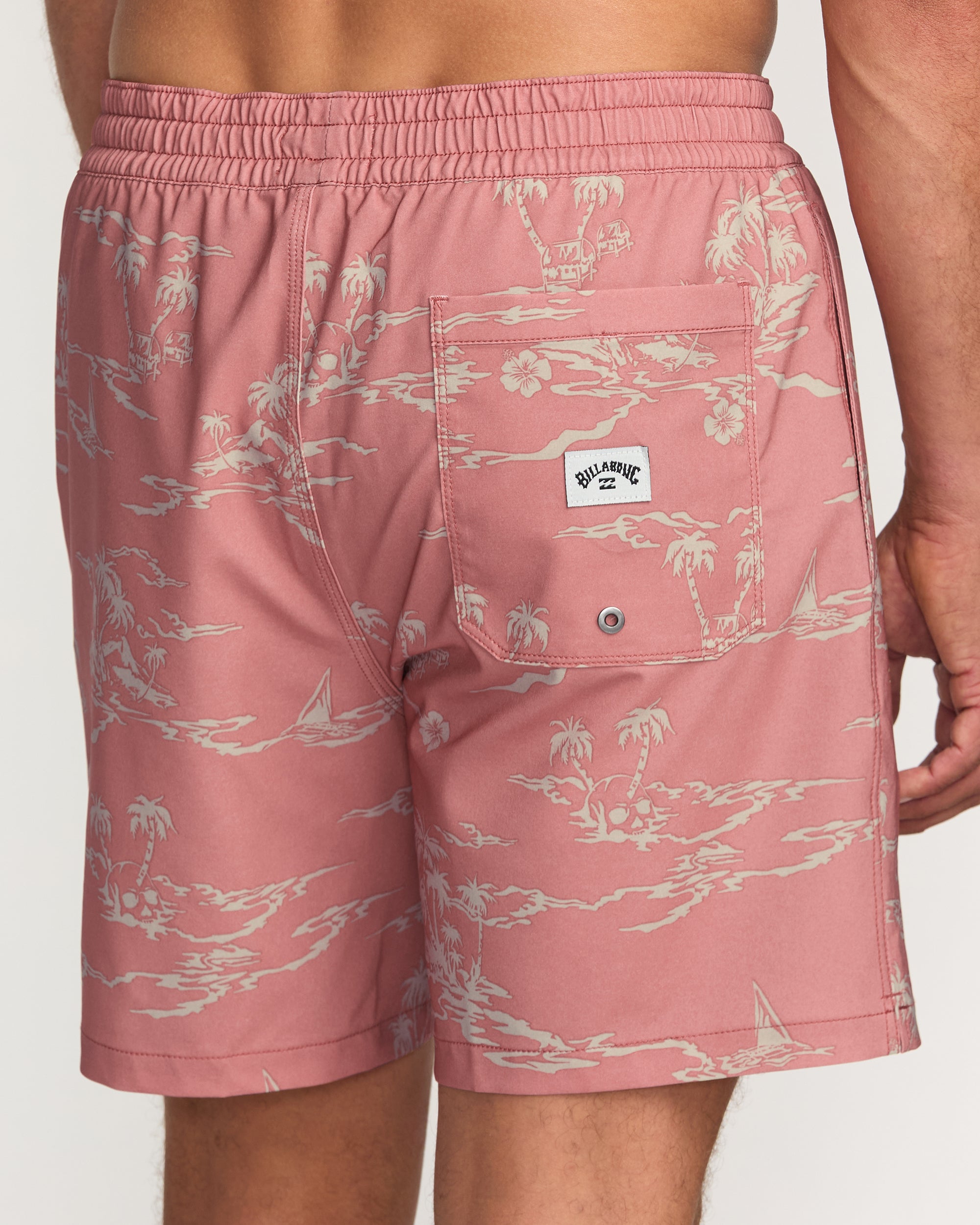 Lineup Laybacks 16 Trunks - Dusty Rose - Image 9
