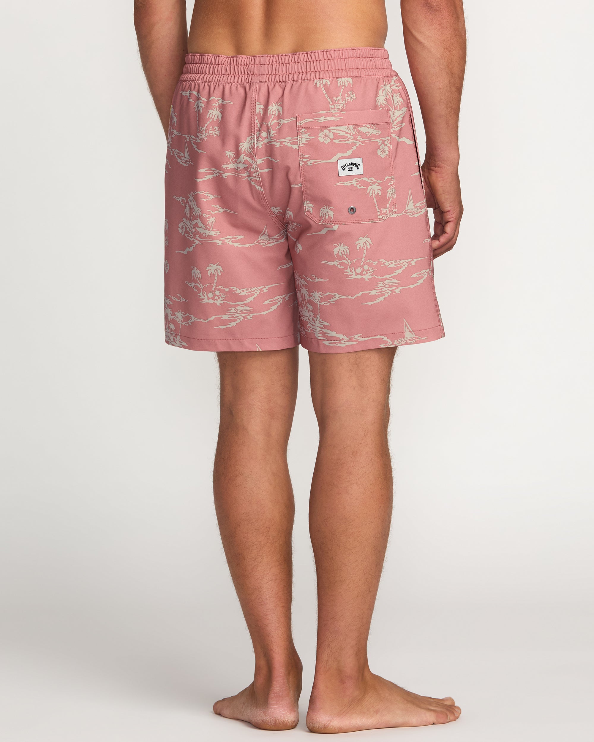 Lineup Laybacks 16 Trunks - Dusty Rose - Image 2