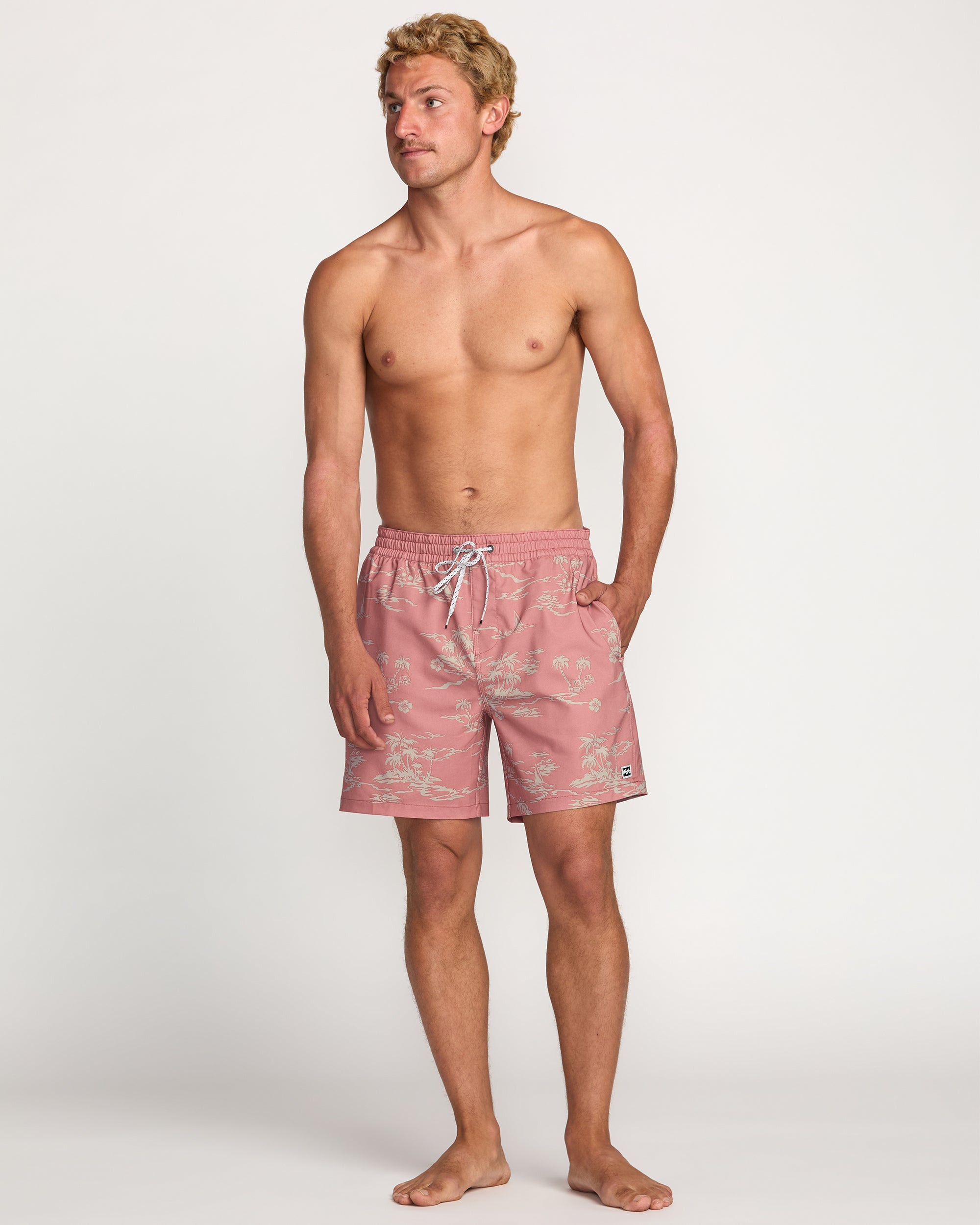 Lineup Laybacks 16 Trunks - Dusty Rose - Image 6