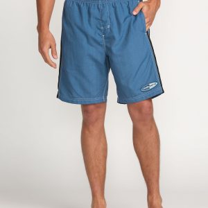 Kirra Throw On Laybacks 19' Trunks - Deep Blue