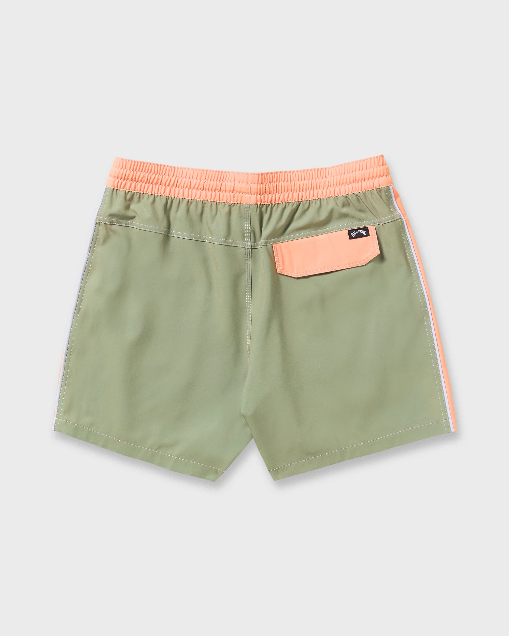 Dbah Panel Laybacks Swim Trunk - Green Ash - Image 9