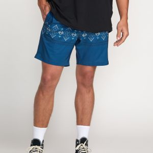 Surftrek Elastic Submersible 17 Hybrid Shorts - Deep Blue