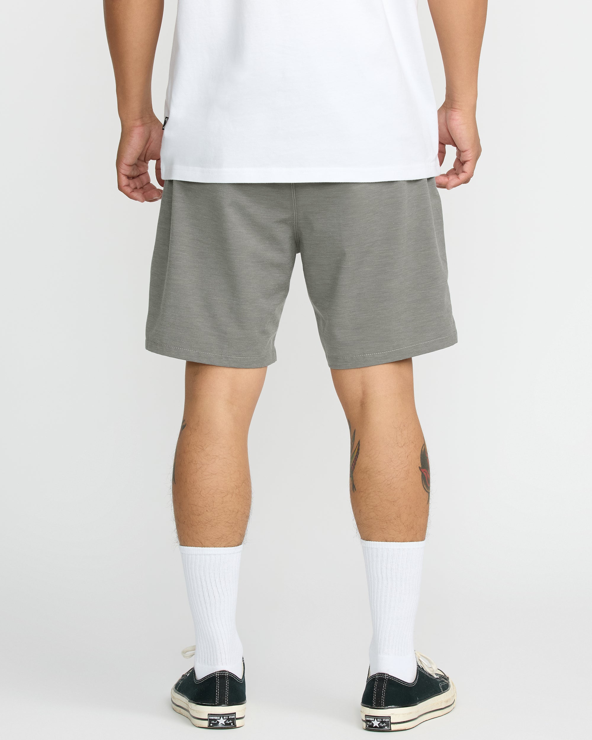 Surftrek Transit Elastic 17 Hybrid Shorts - Pewter - Image 2