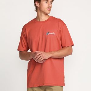 Lounge Premium Tee - Washed Red