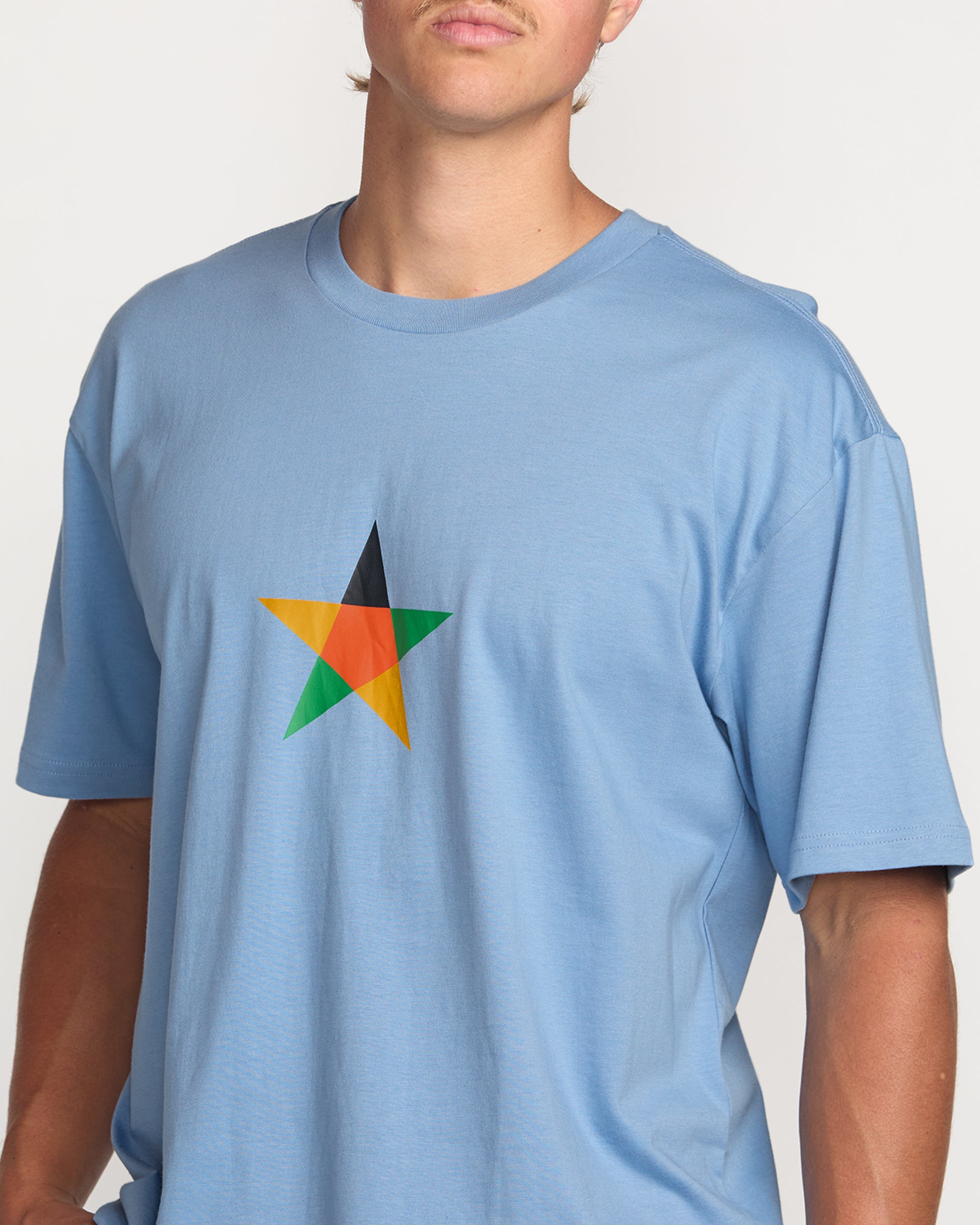Billabong x Mami Wata Star Regular Tee - Sky Blue - Image 7