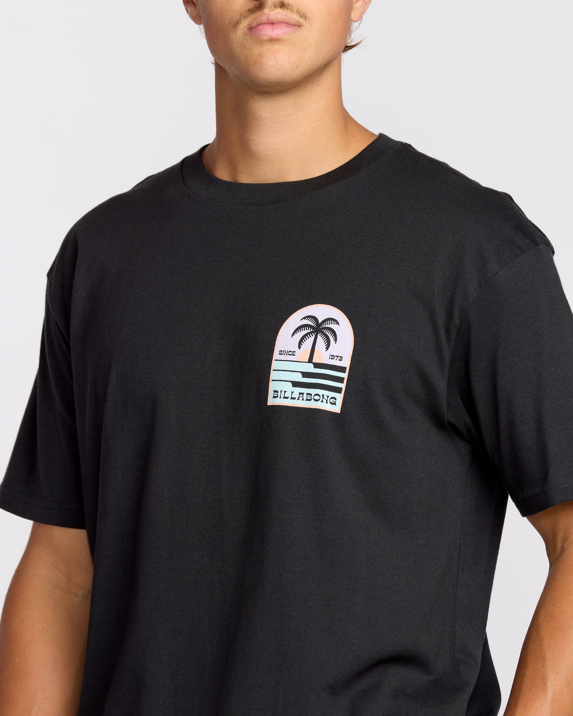 Portal Premium Short Sleeve T-Shirt - Washed Black - Image 5