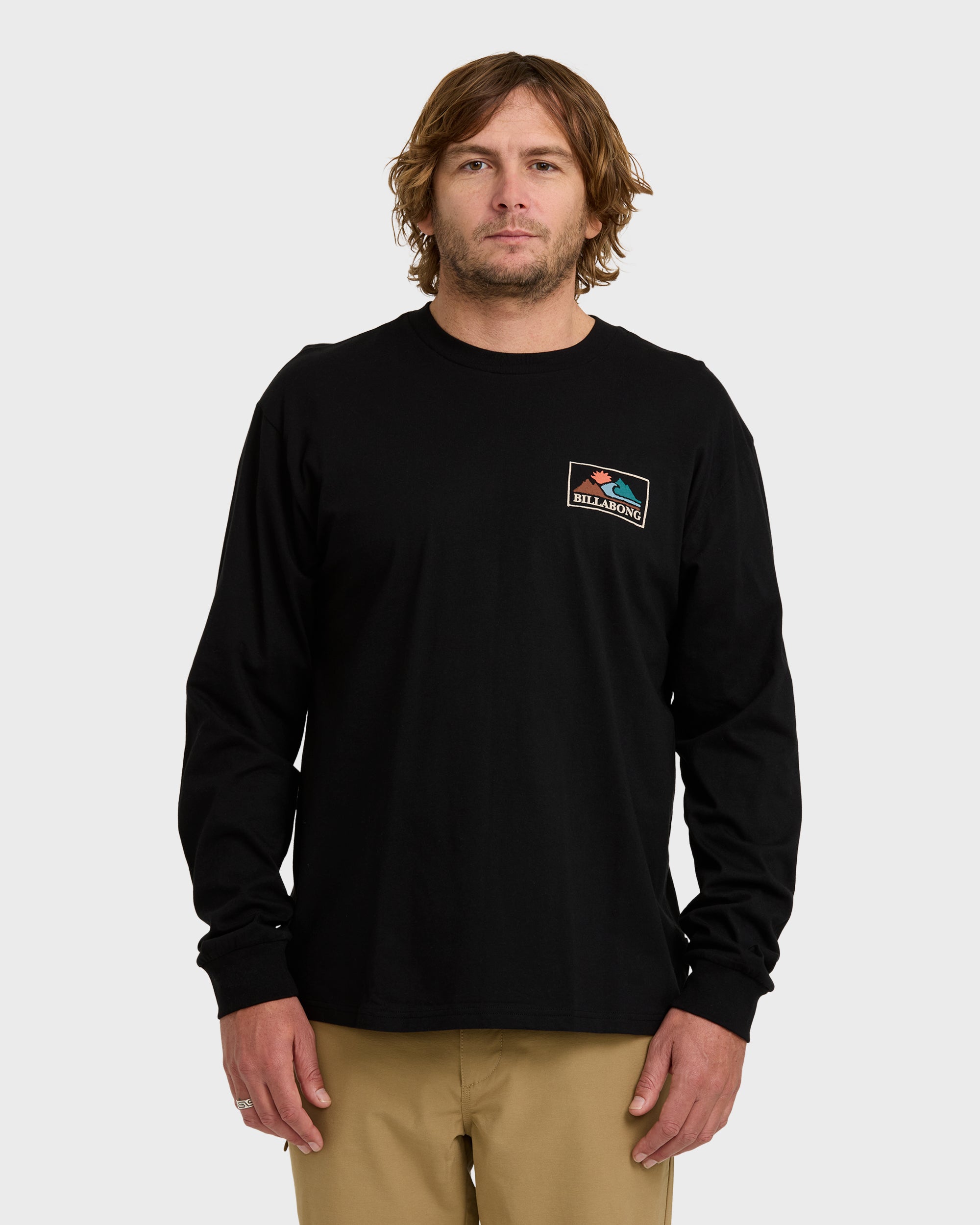 A/Div Range Long Sleeve T-Shirt - Black