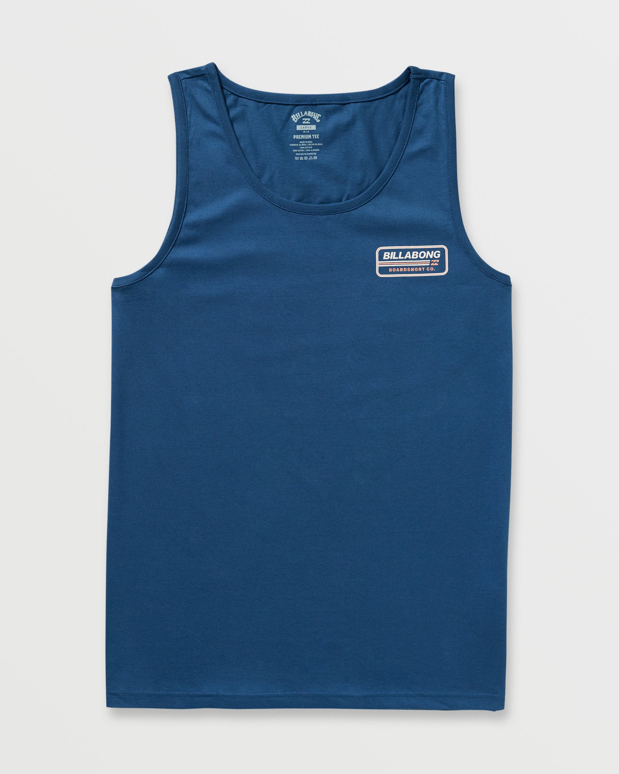 Walled Premium Tank - Deep Blue - Image 3