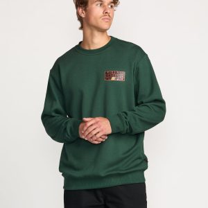 Billabong x Mami Wata Surf Africa Crew Sweatshirt - Forest