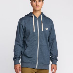 All Day Zip Sweatshirt - Midnight Blue