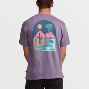 Sun Down A/Div Tee - Lavender