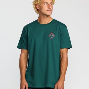 Rockies A/Div Short Sleeve T-Shirt - Spruce Green
