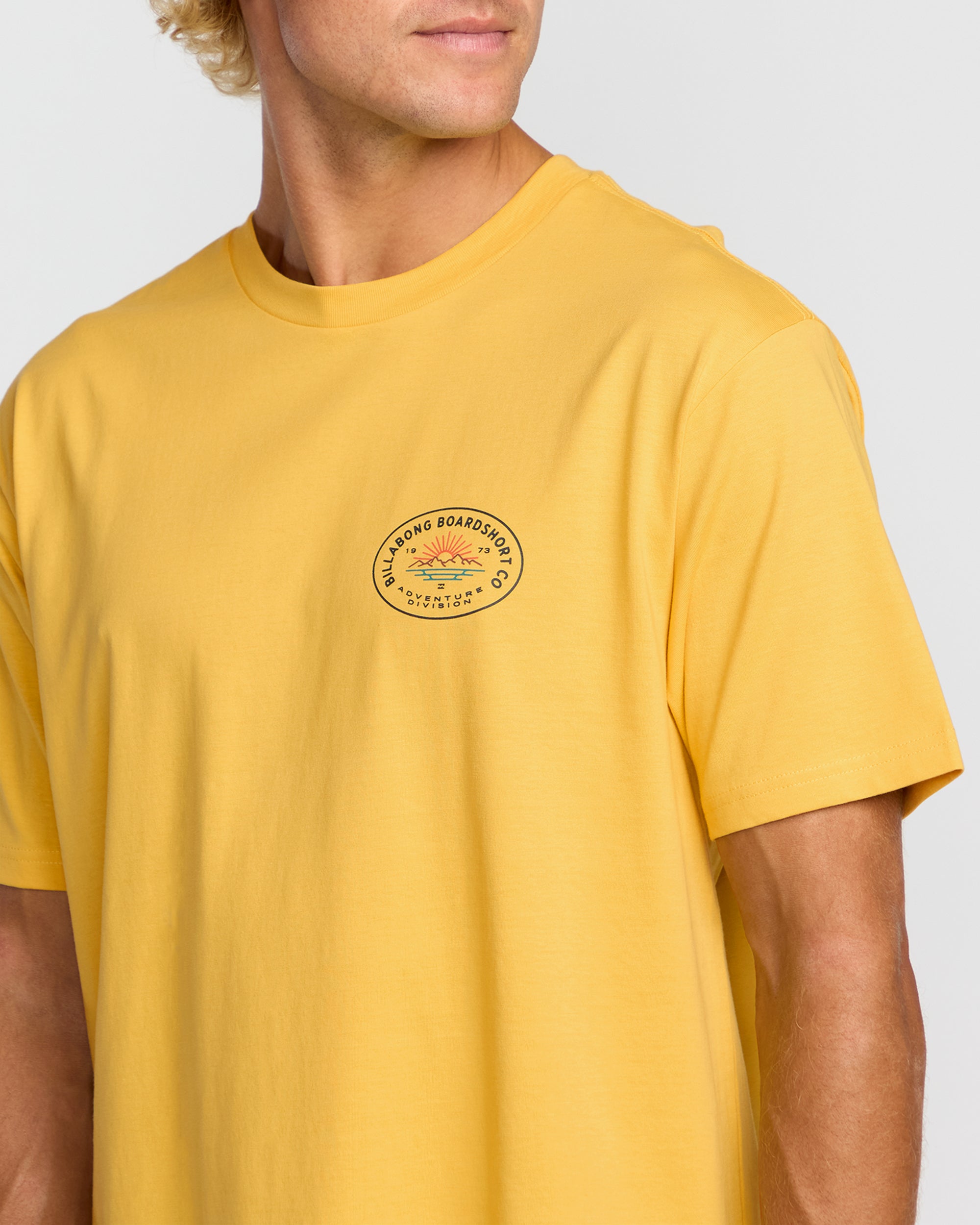 Sierras A/Div Short Sleeve T-Shirt - Dust Yellow - Image 5