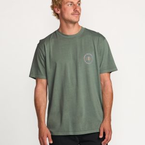 Rotation Premium Wave Wash Tee - Pine