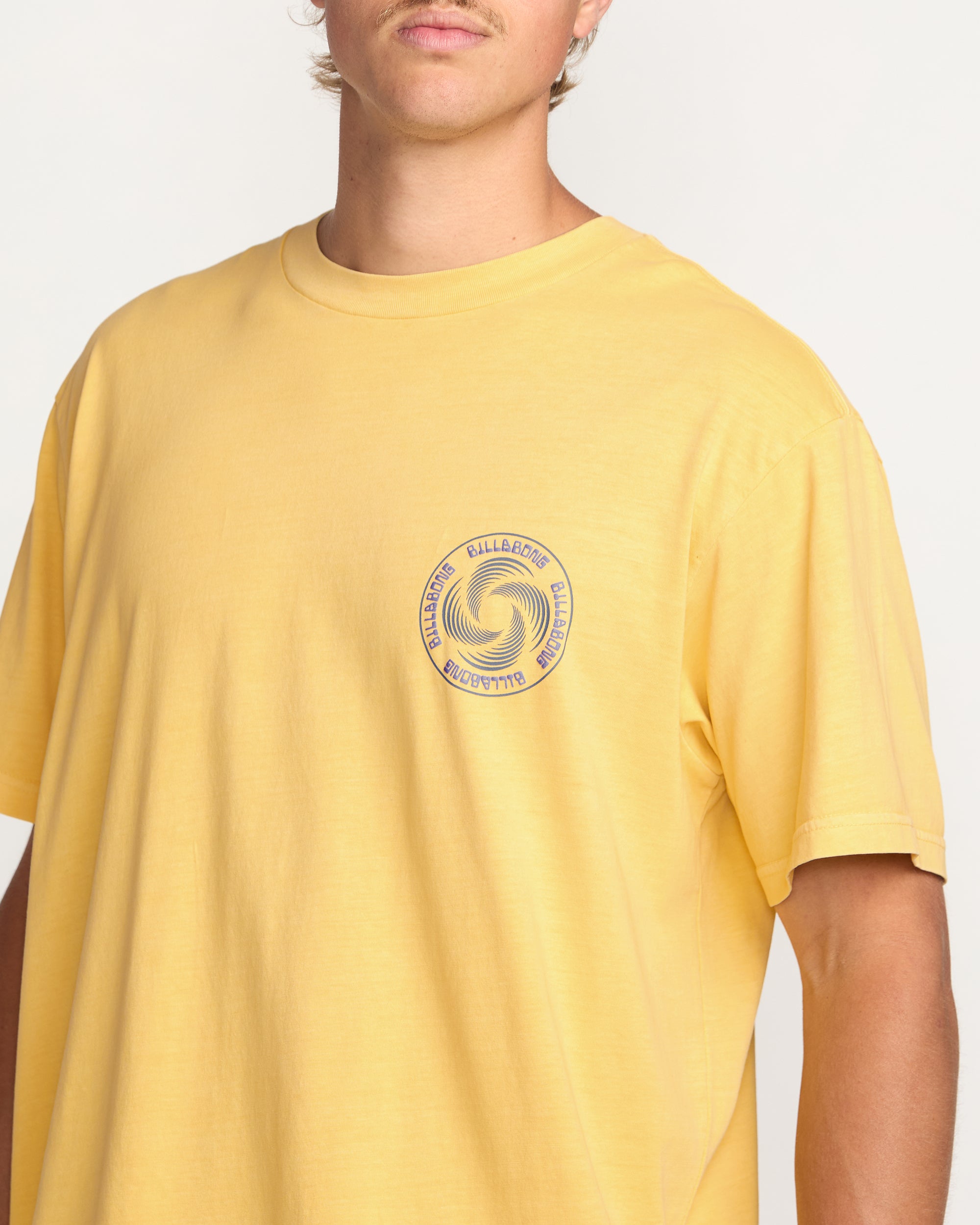 Swivel Premium Wave Wash Tee - Lemon - Image 7