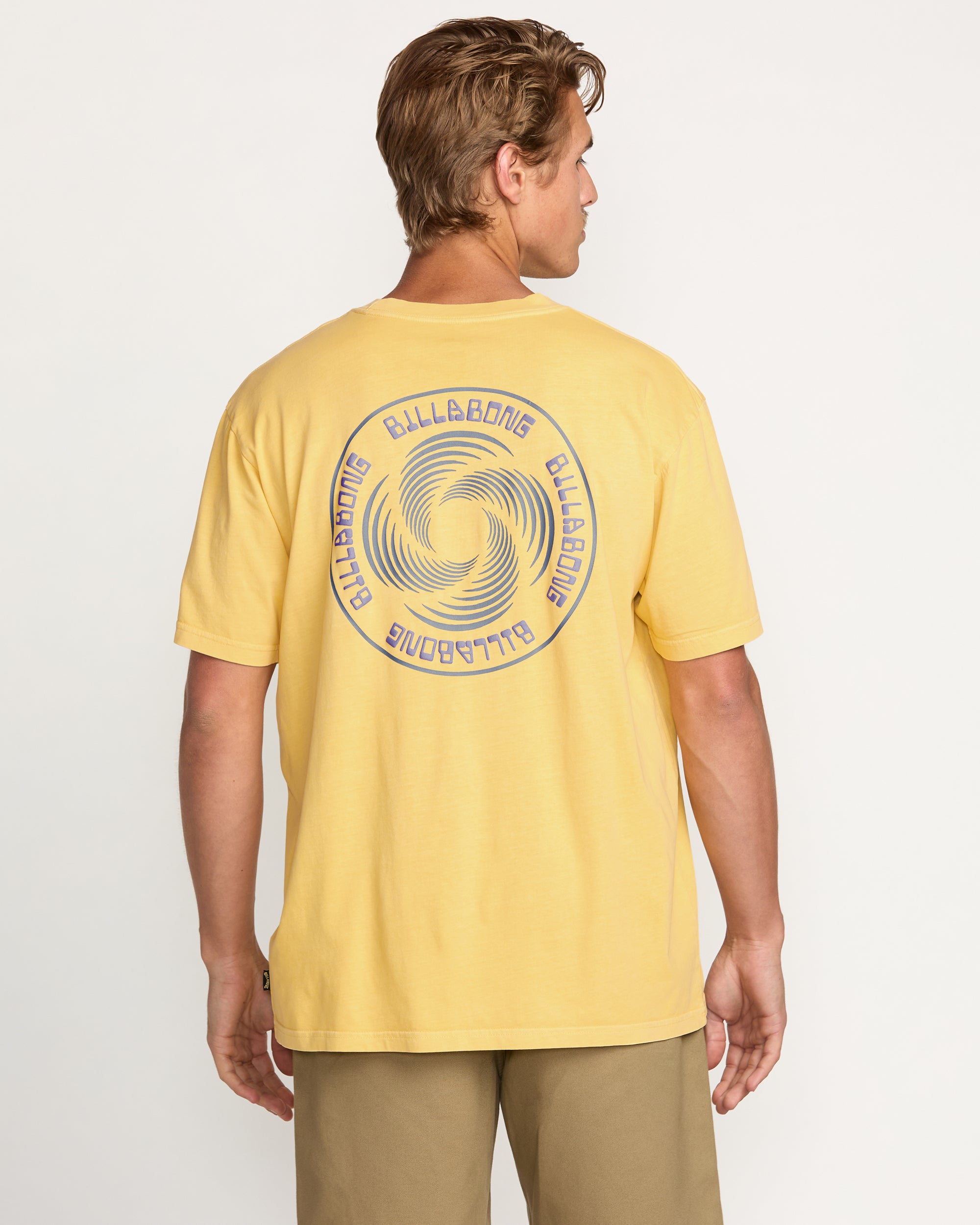 Swivel Premium Wave Wash Tee - Lemon - Image 2
