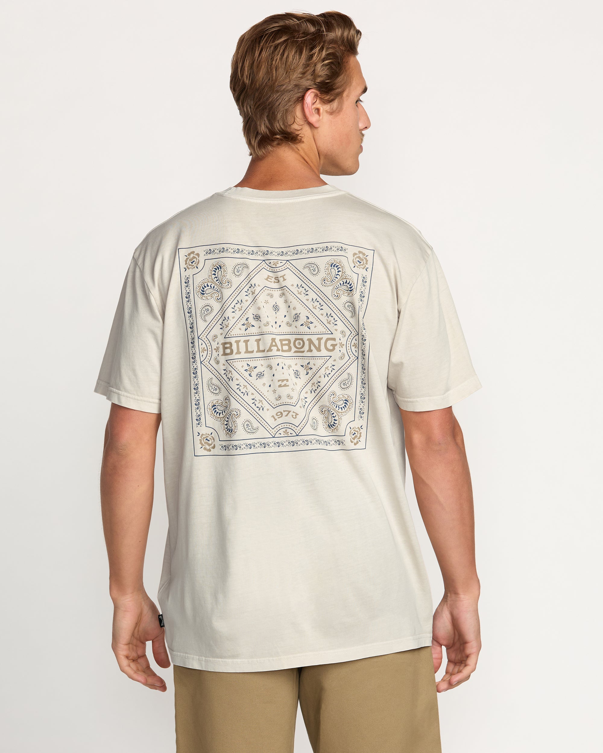 Paise Haze Premium Wave Wash Tee - Chino