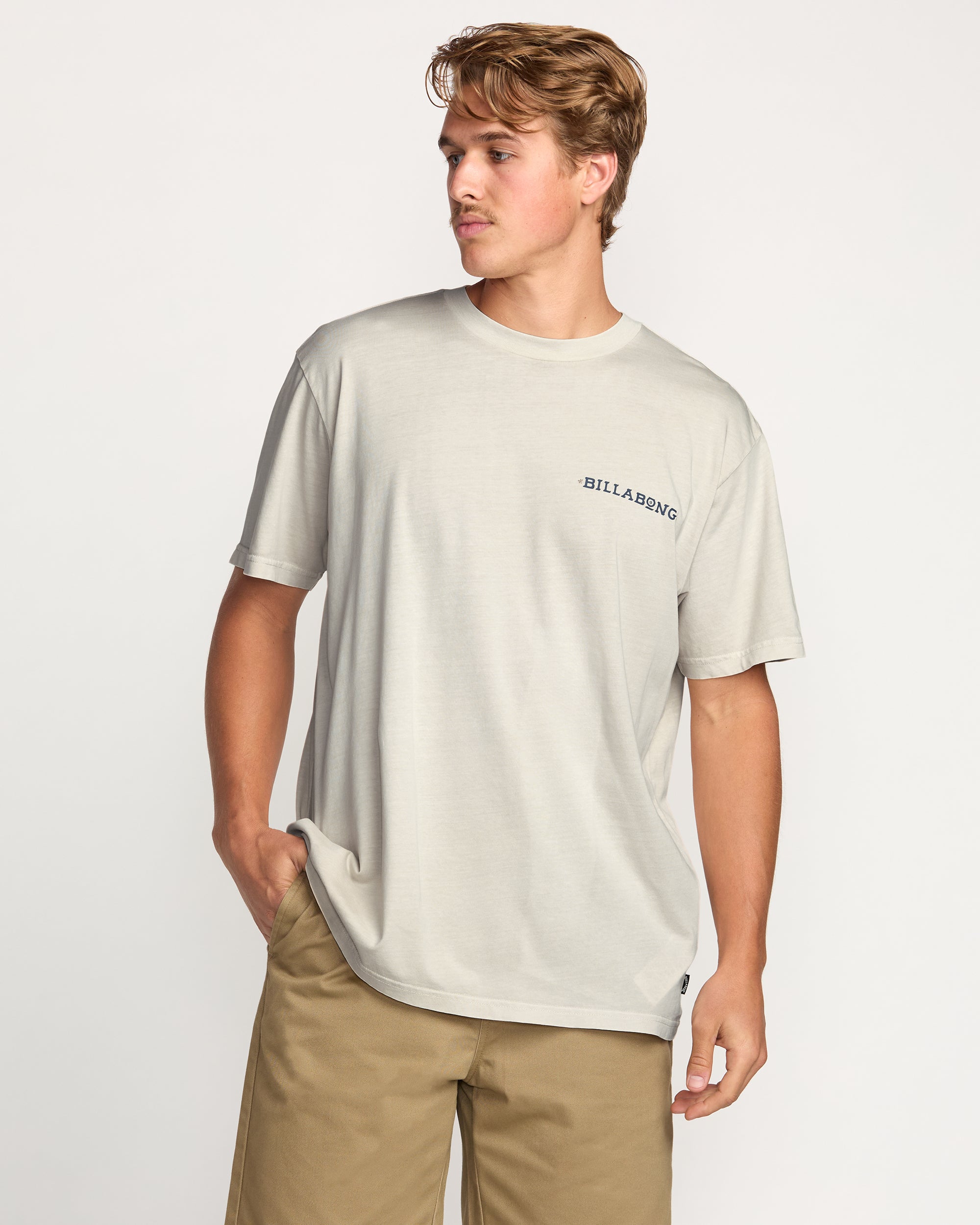 Paise Haze Premium Wave Wash Tee - Chino - Image 2