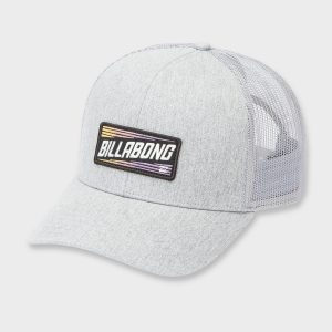 Walled Trucker Hat - Gray Heather