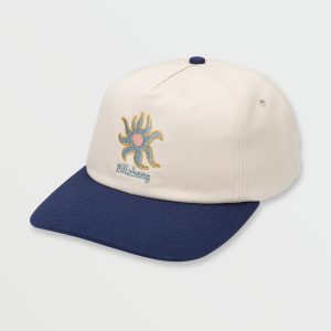 Breakdown Snapback Hat - Navy/Khaki