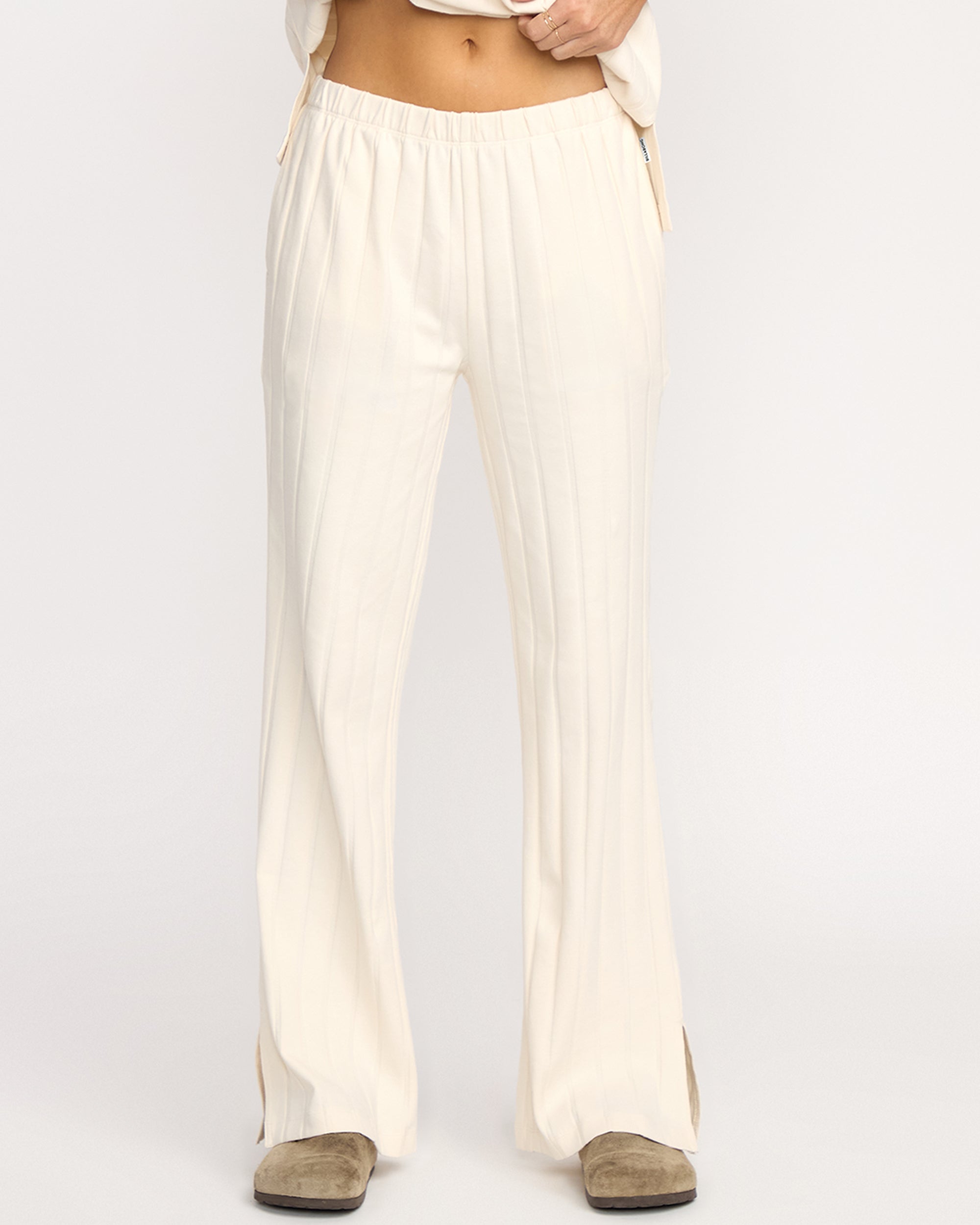 Cass Knit Pants - Whitecap - Image 2
