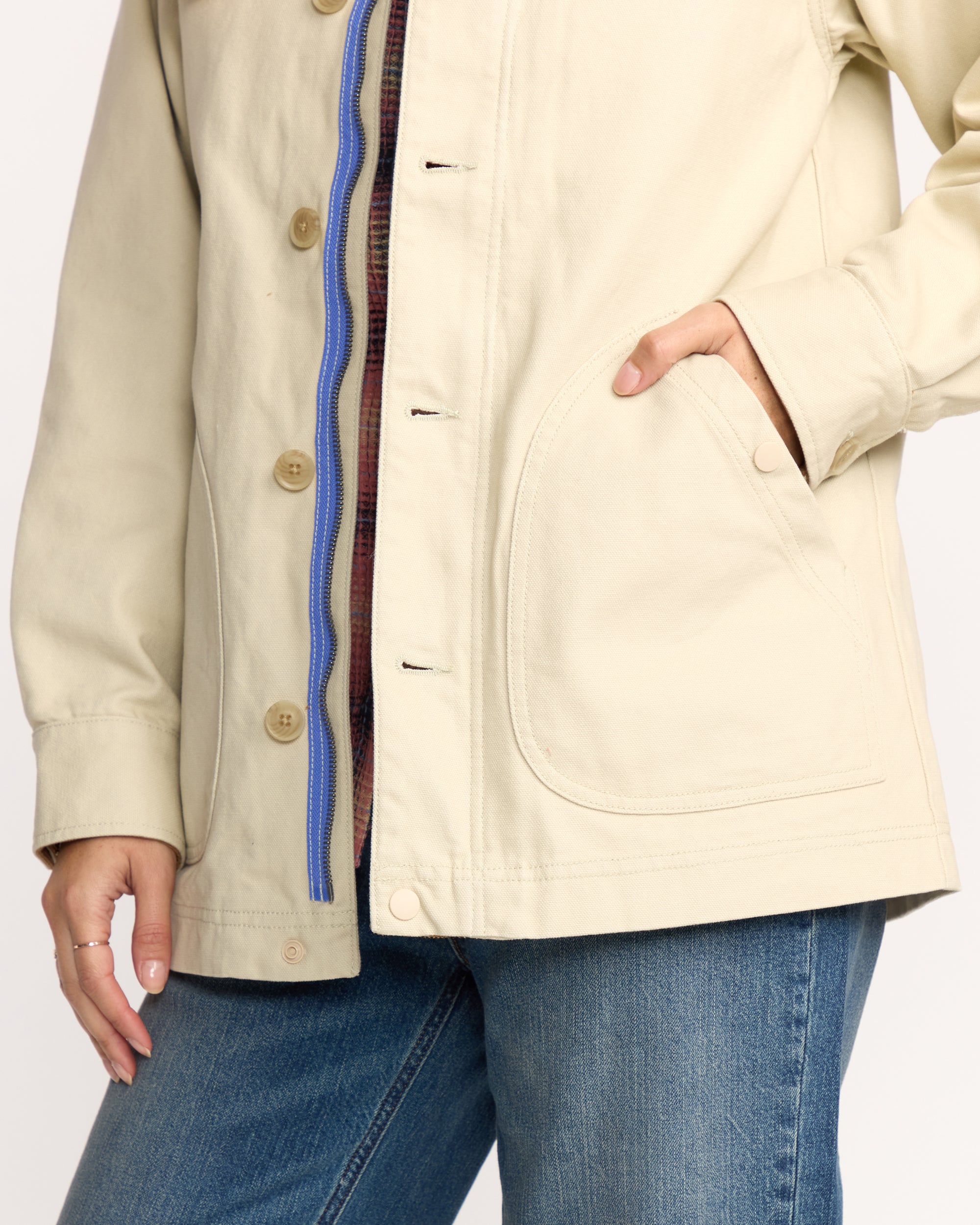 Barn Door Jacket - Fog - Image 7