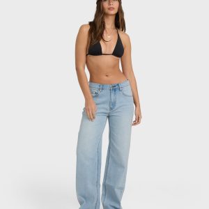 Shifter Straight Leg Pants - Blue Glass