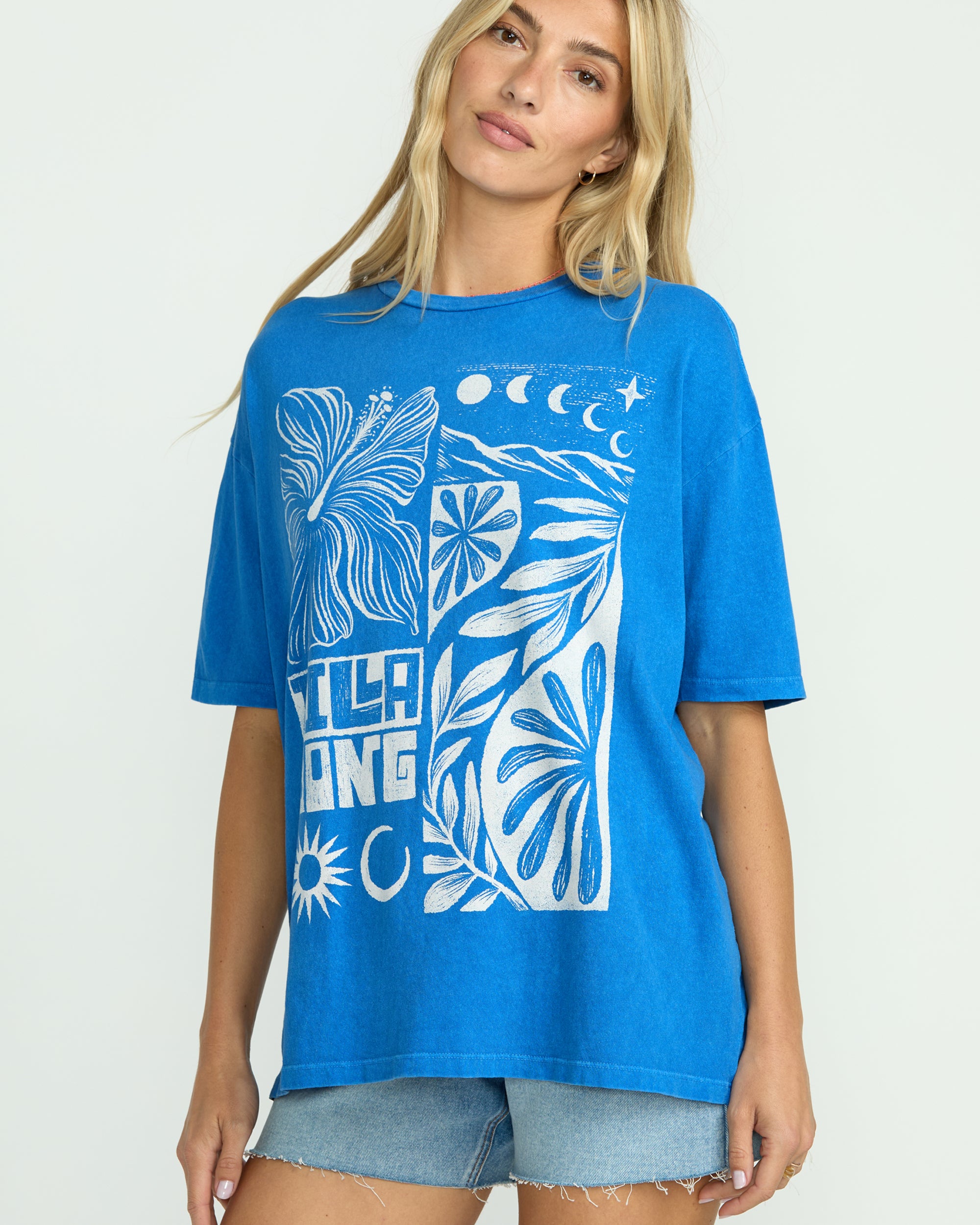 Summer Nights Tee - True Blue - Image 5