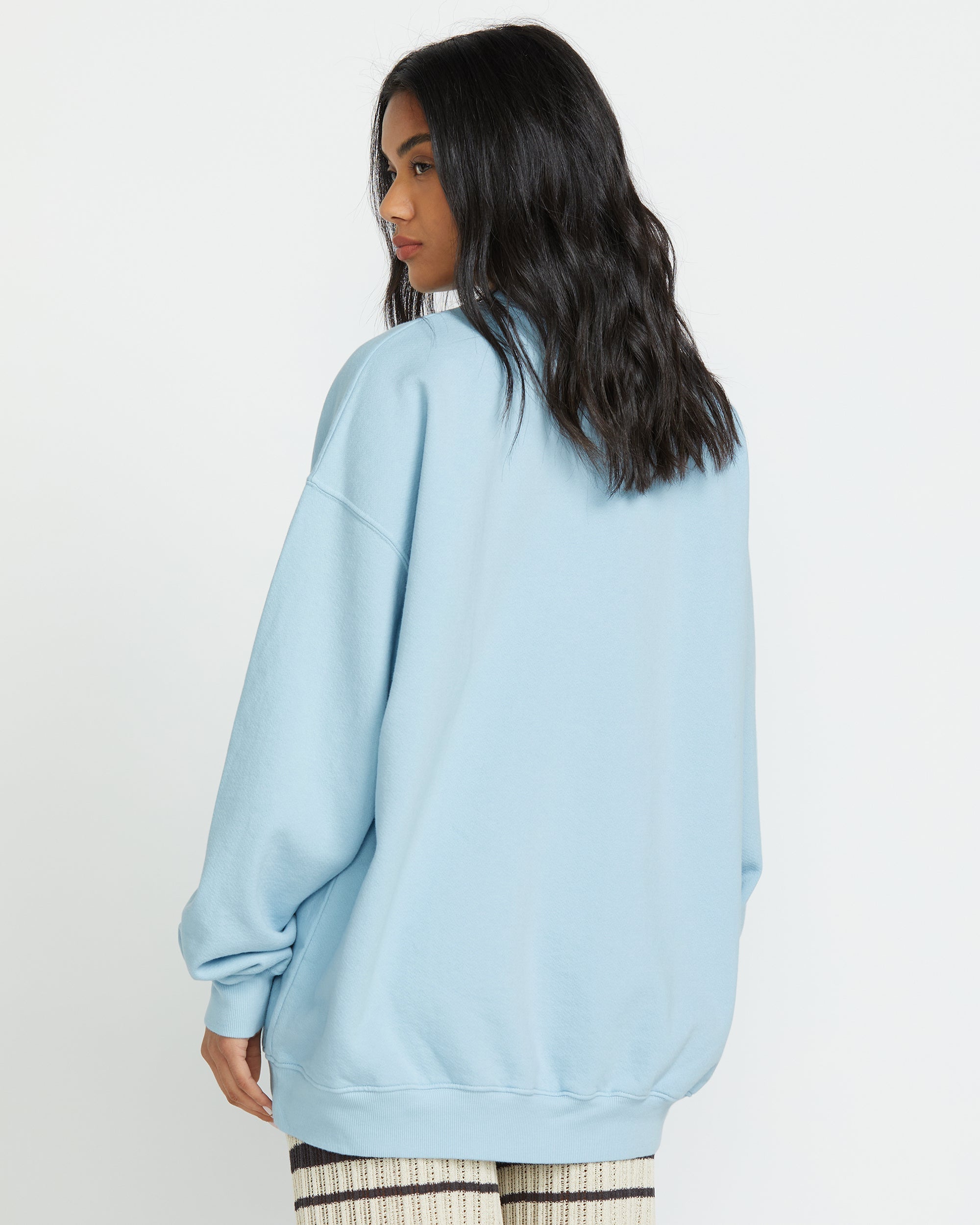 Ride In Crew Sweatshirt - Washed Chambray - Image 2