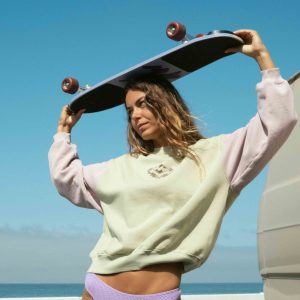 The Original Vibes Kendal Crewneck Sweatshirt - Pistachio