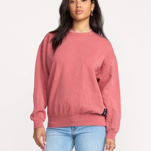 So Sunny Kendal Crewneck Sweatshirt - Wild Ginger
