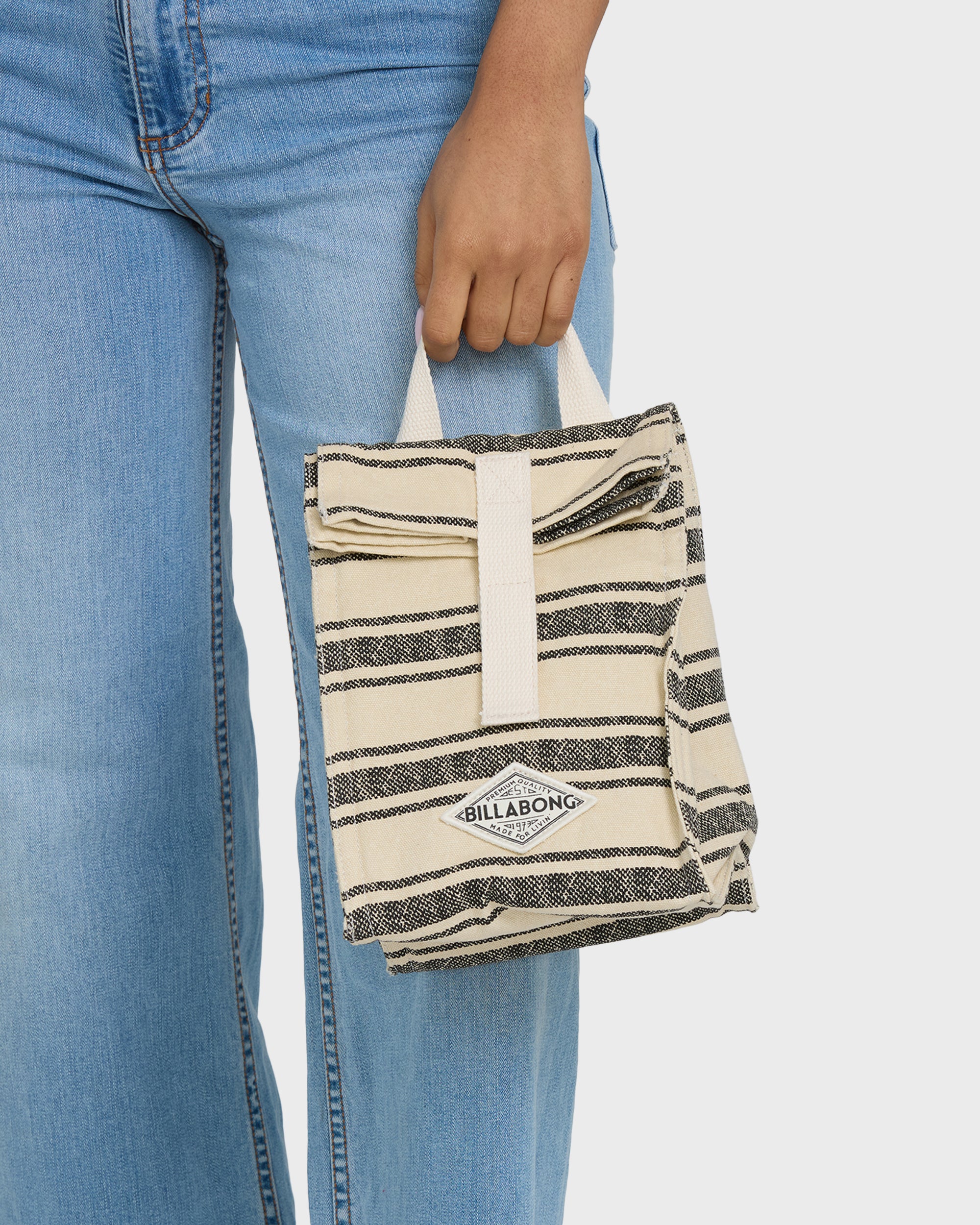 La Playa Picnic Lunch Bag - Off Black