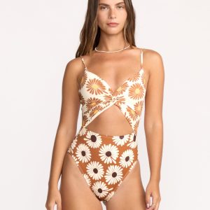 Fresh Daze Mika One-Piece Swimsuit - Sunburnt