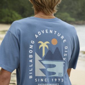 Sundown A/Div Tee - Carolina Blue