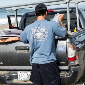 Double Spread OG Short Sleeve T-Shirt - Steel Blue