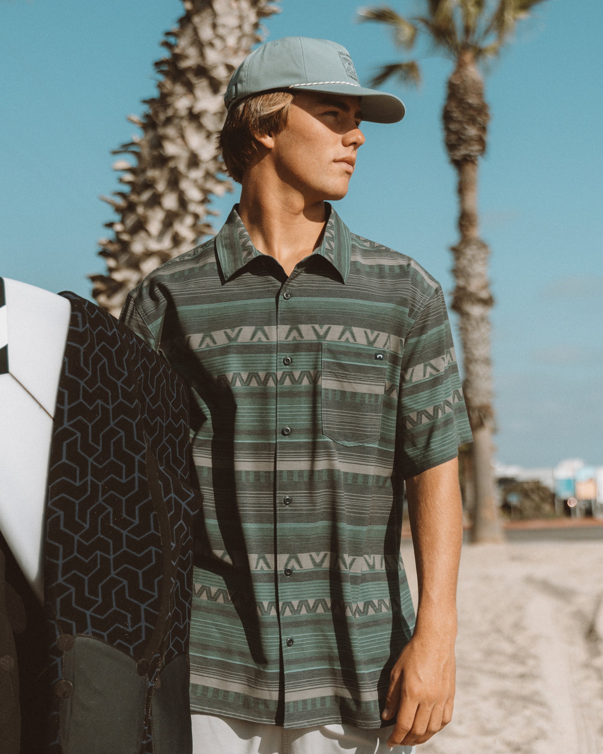 A/Div Strapback Hat - Sea Blue - Image 2