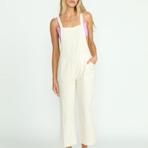 Pacific Time Jumpsuit - Whitecap