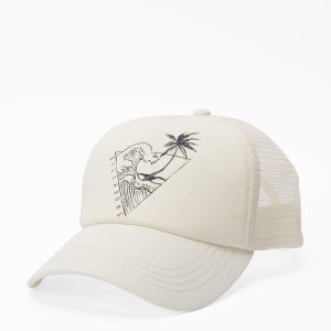 Aloha Forever Trucker Hat - Salt Crystal