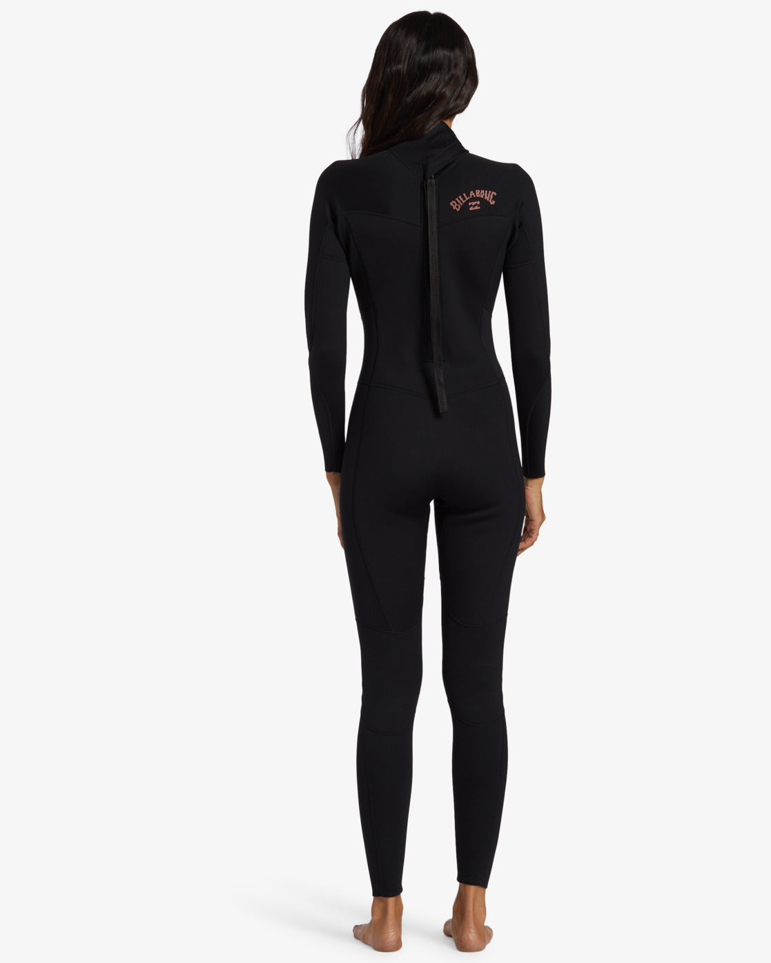 4/3mm Foil GBS Back Zip Wetsuit - Black - Image 2