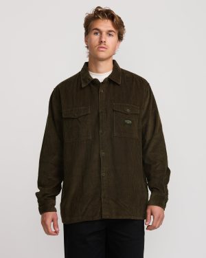 Bong Days Long Sleeve Shirt - Chocolate