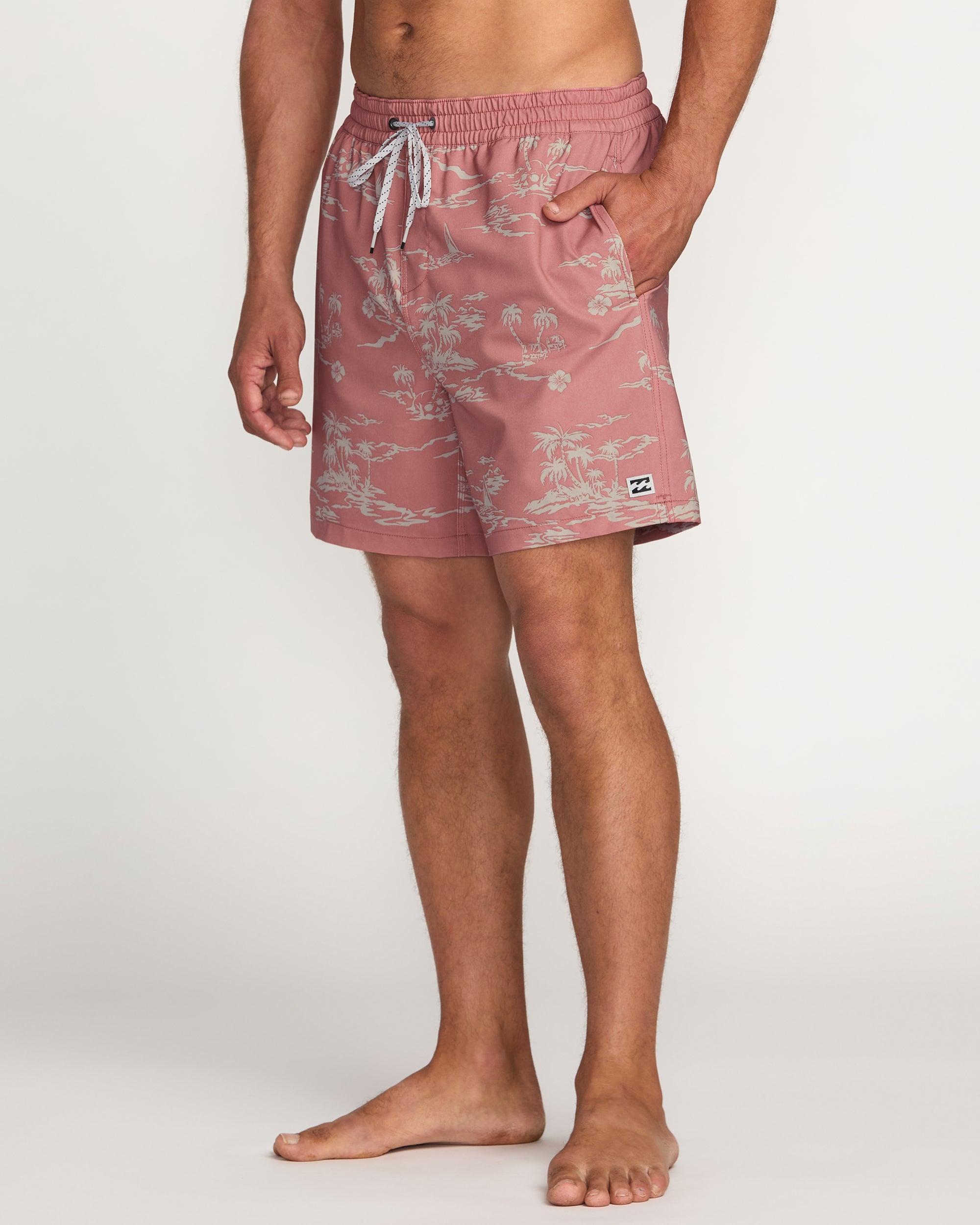 Lineup Laybacks 16 Trunks - Dusty Rose - Image 7