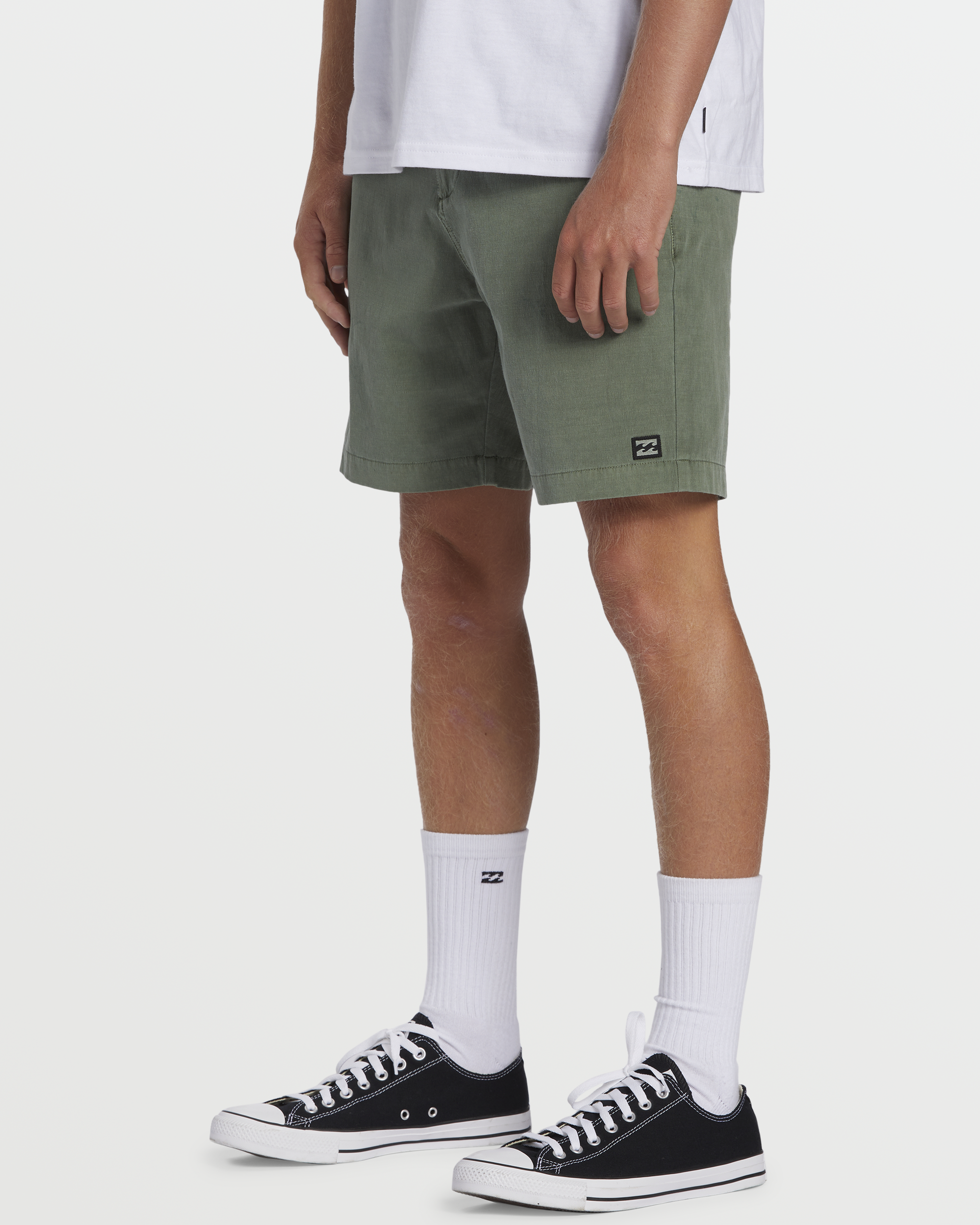 Crossfire Wave Wash Submersible 18 Hybrid Shorts - Sage - Image 4