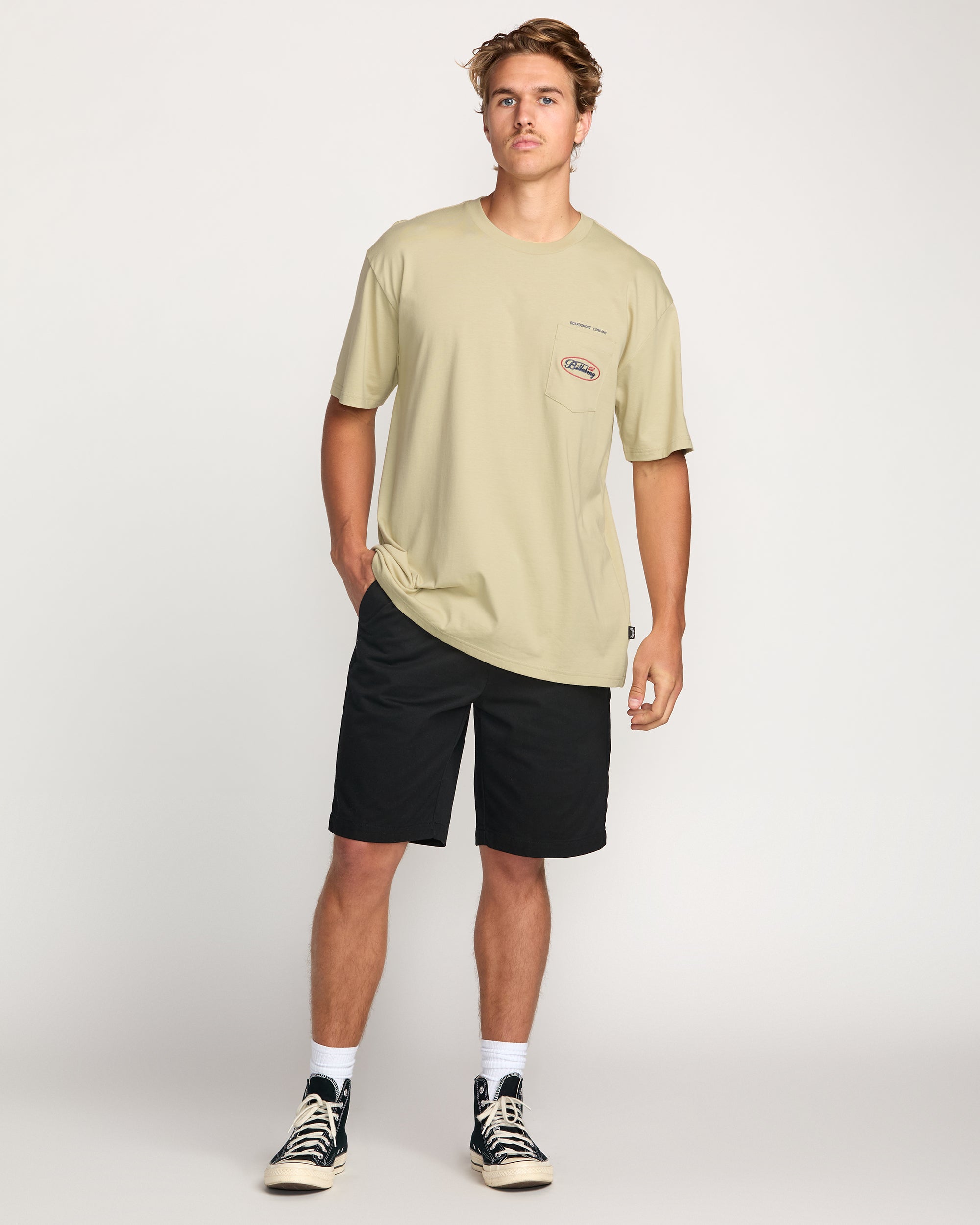 Bad Dog Pocket Regular Tee - Desert - Image 5