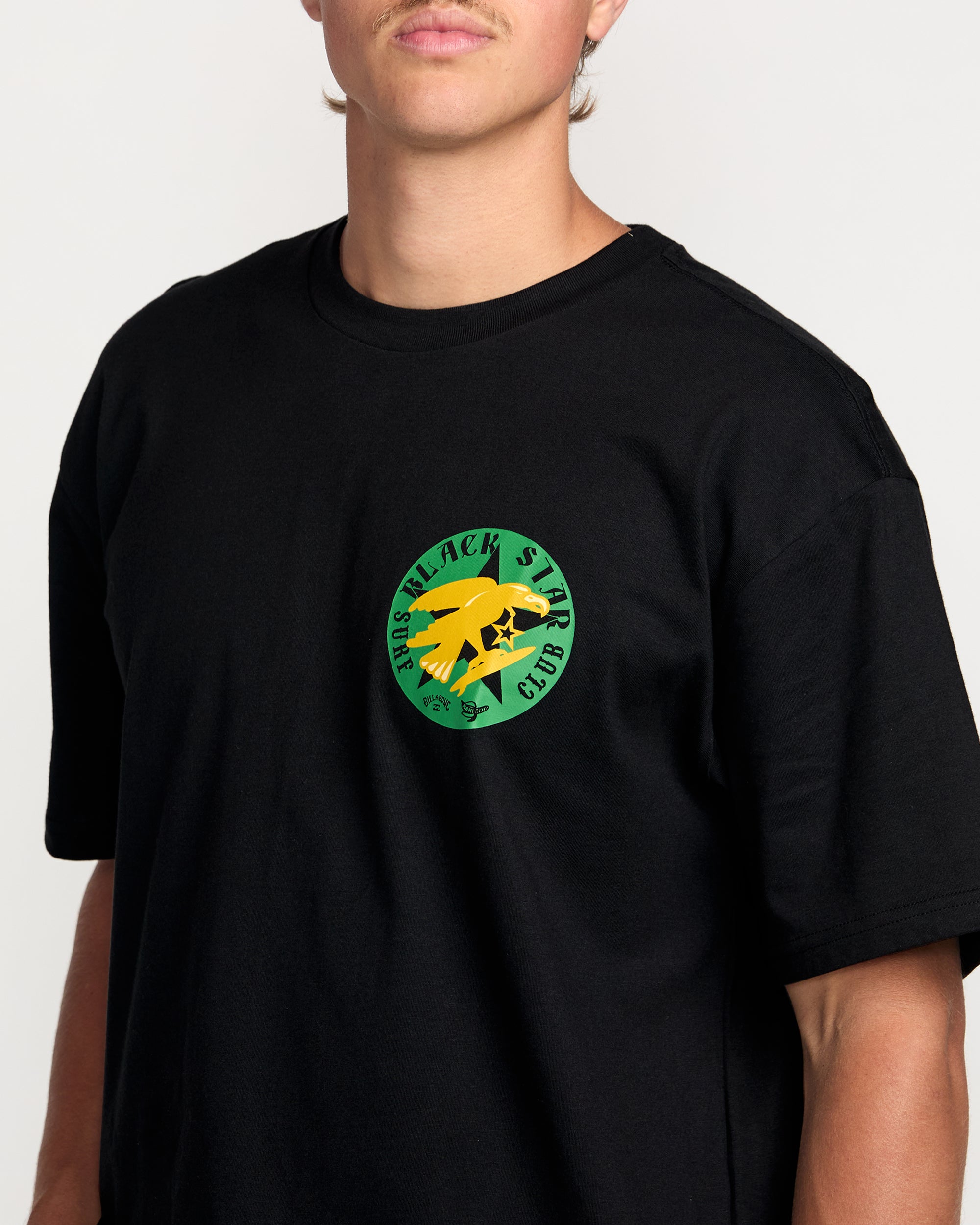 Billabong x Mami Wata Black Star Regular Tee - Black - Image 7