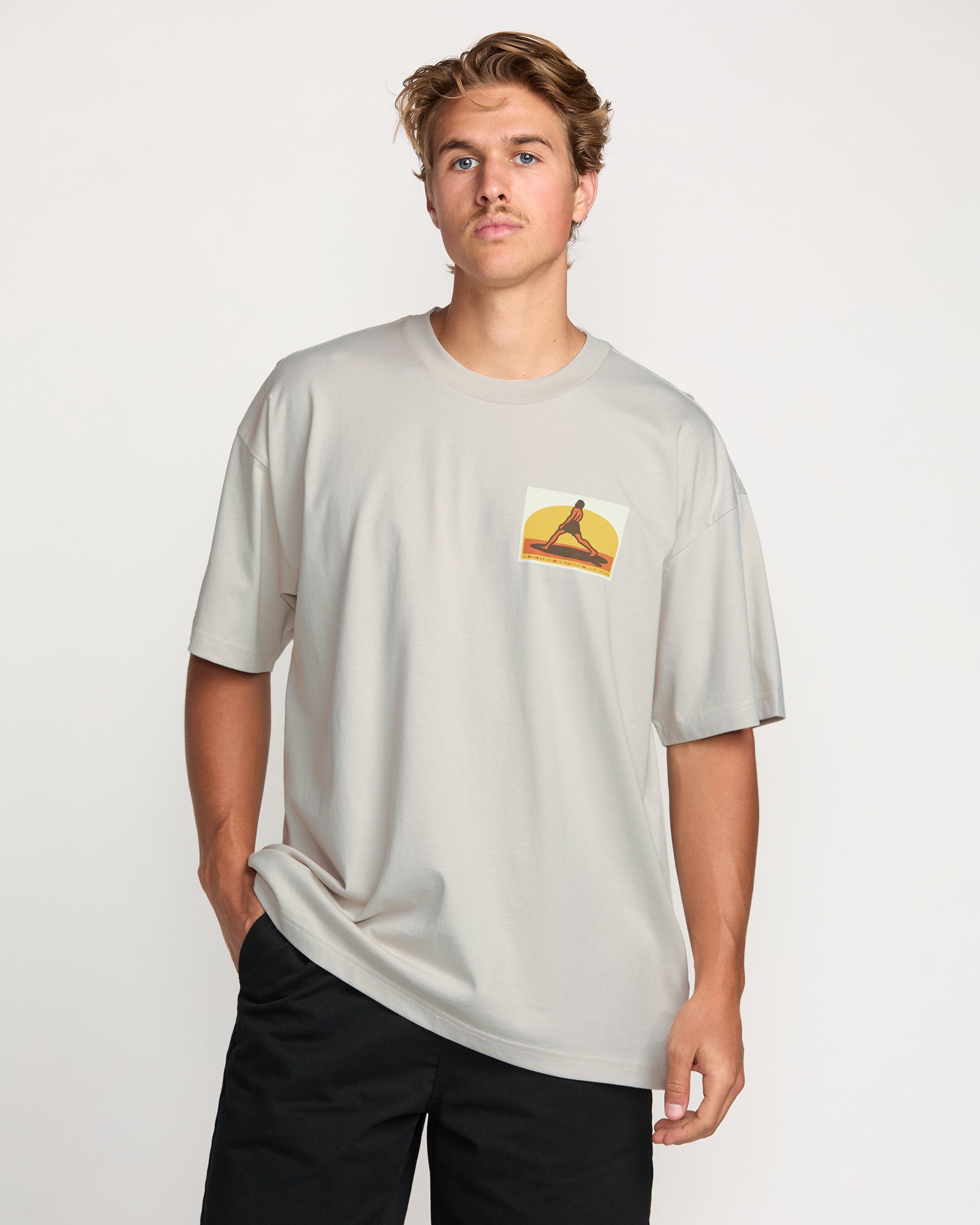 Billabong x Mami Wata Ritual OG Tee - Stone - Image 2